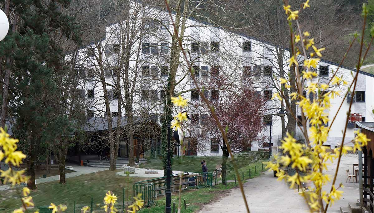 Hotel building from outside