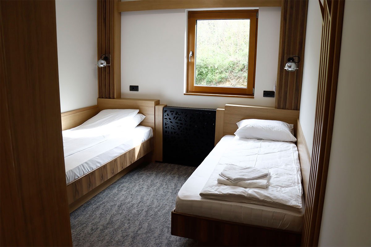 Renovated room at Hotel Mineral